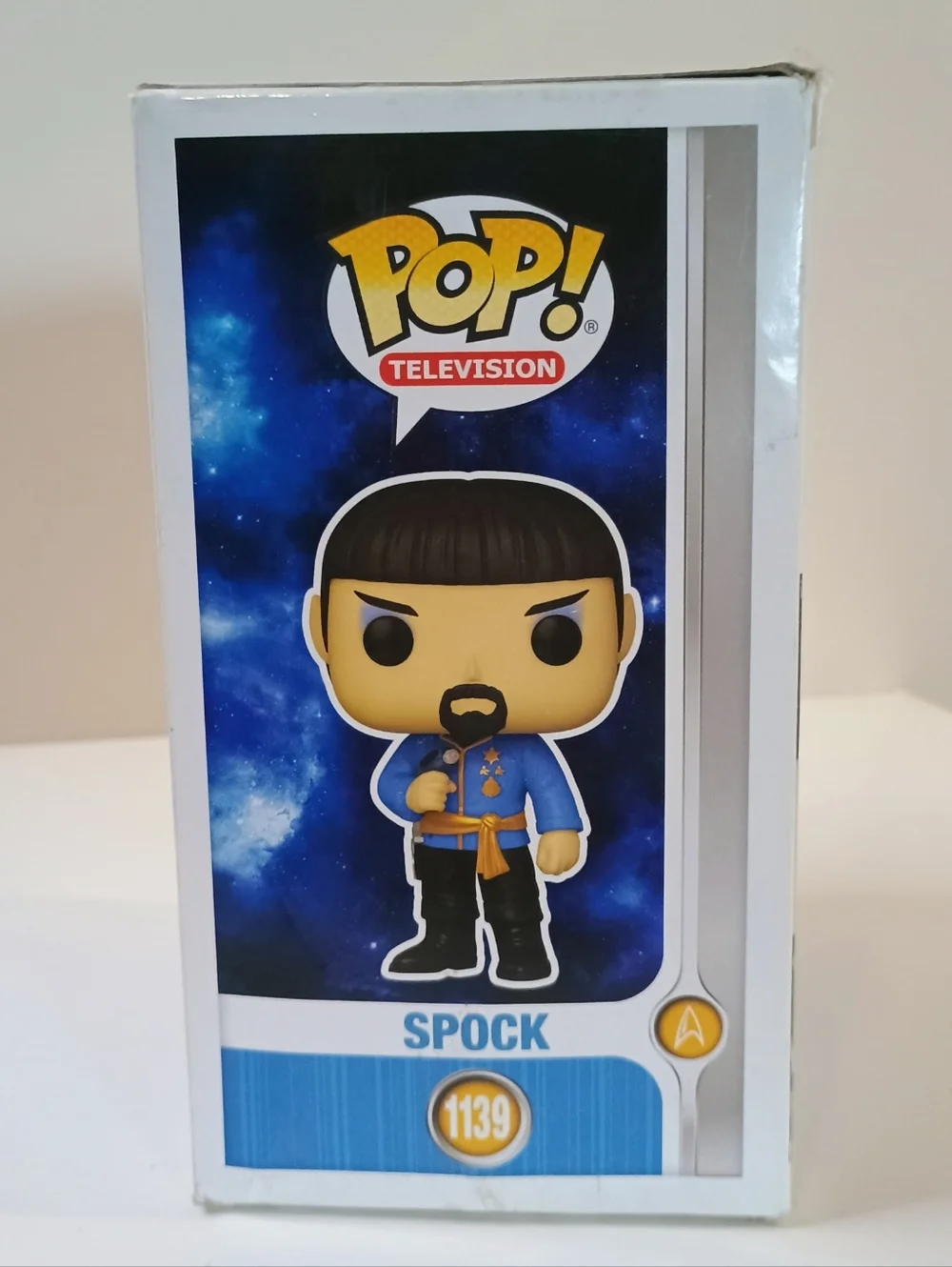 Funko Pop! Television Star Trek Spock #1139 - Blue Uniform - Picture 2 of 6